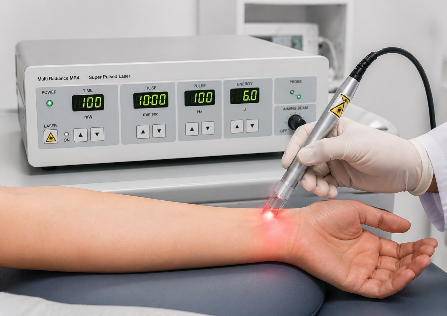 Düşük enerjili lazer cihazı (soğuk lazer)